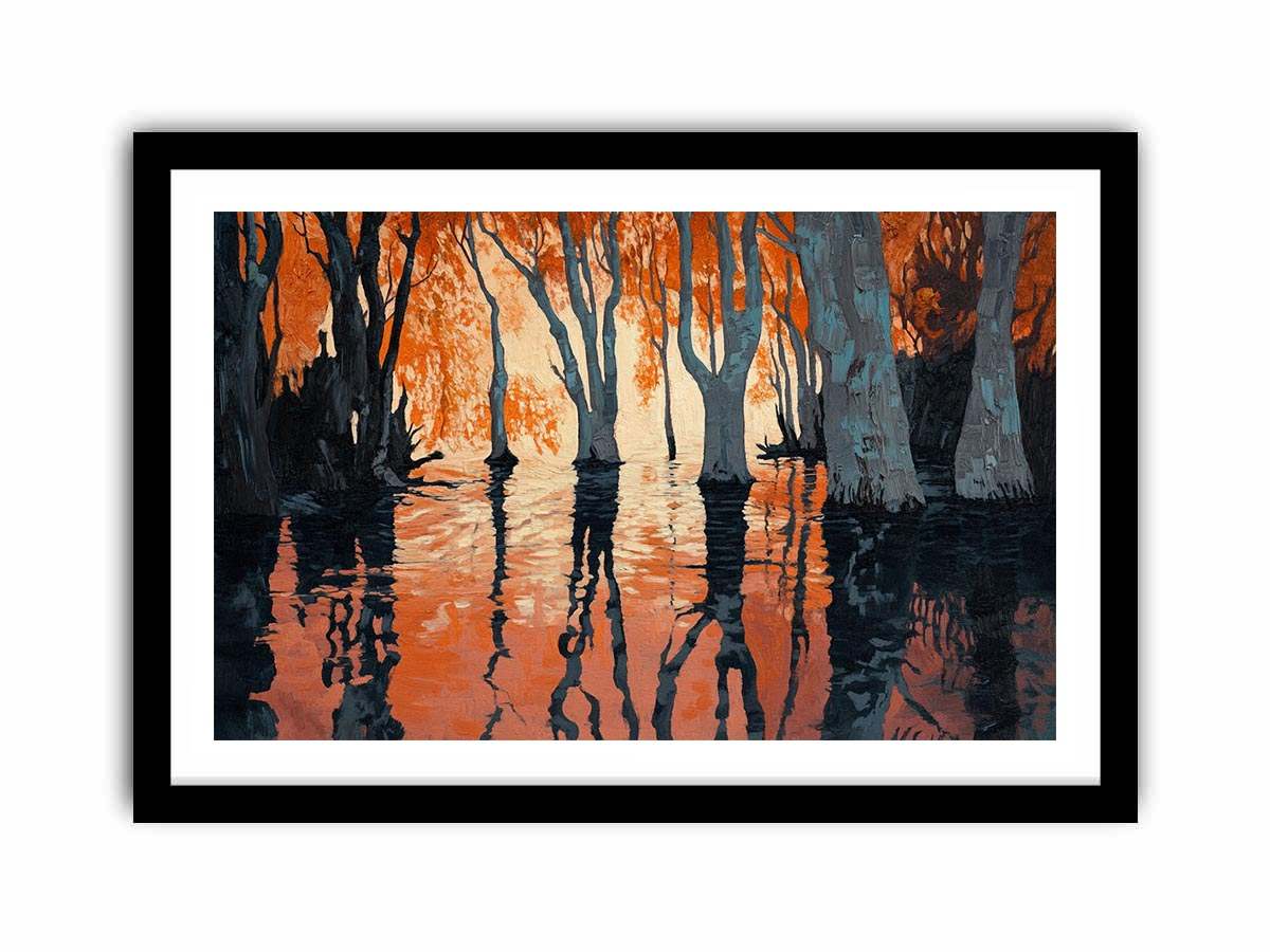 Red River   Art Print
