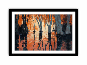 Red River   Art Print