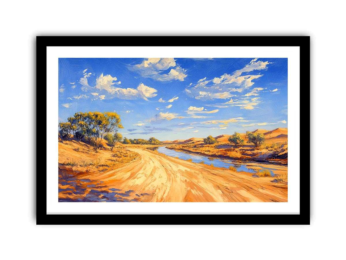 Country River  Art Print