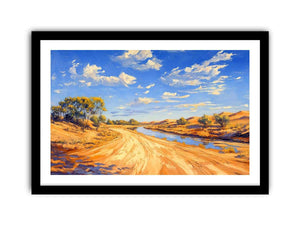 Country River  Art Print