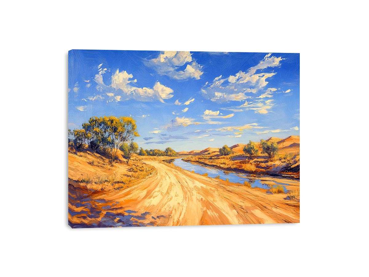 Country River Canvas Print