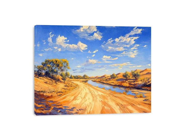 Country River Canvas Print