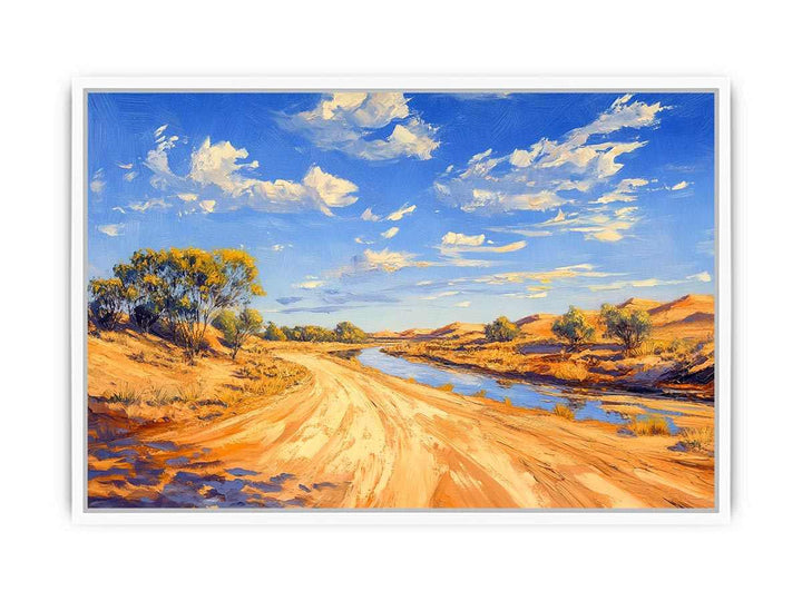 Country River Framed Print