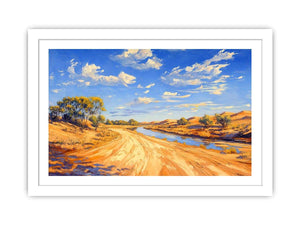 Country River Streched canvas