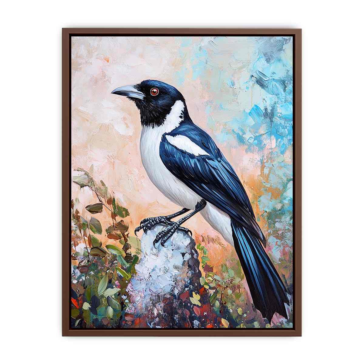 Australian Magpie Art  Poster
