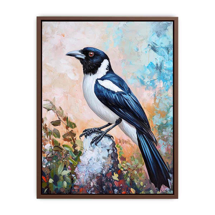 Australian Magpie Art  Poster