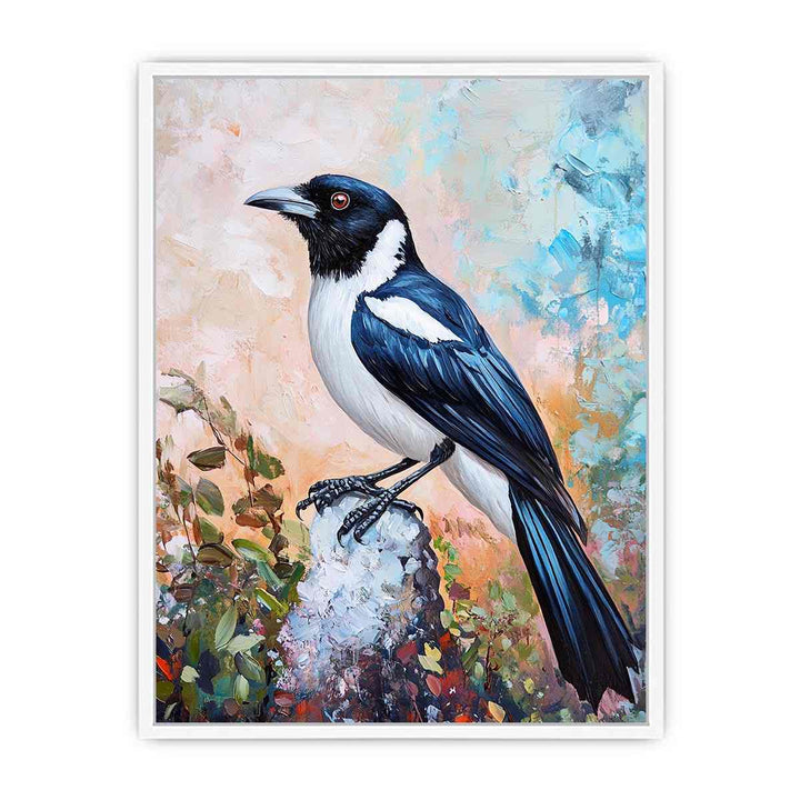 Australian Magpie Art Framed Print