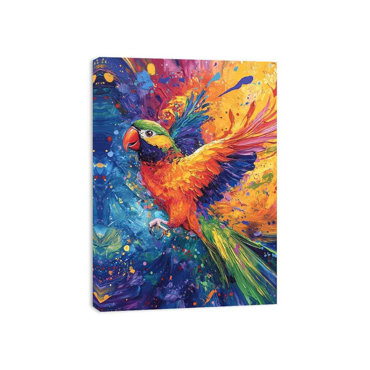 Rainbow Lorikeet Canvas Print