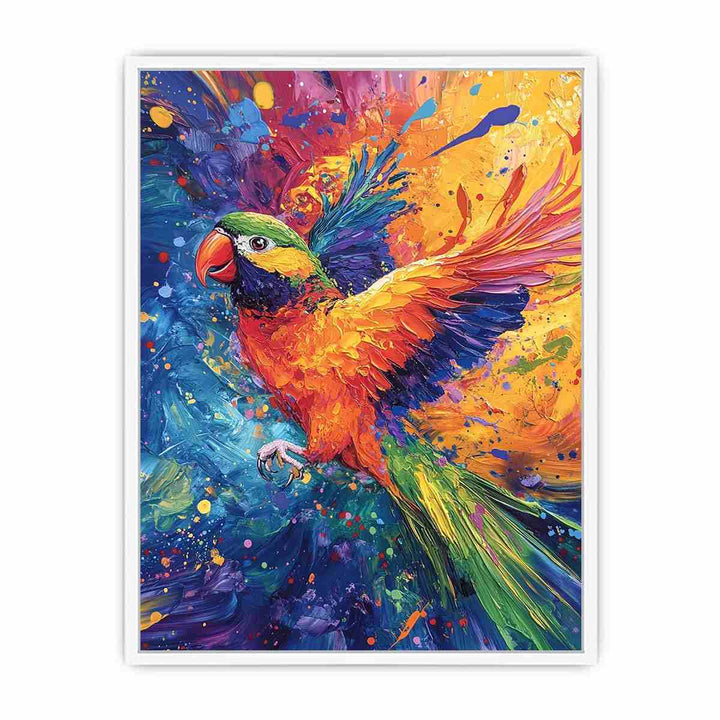Rainbow Lorikeet Framed Print