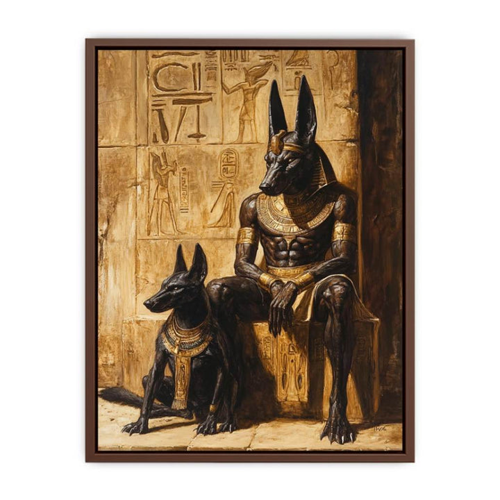 The Anubis  and Horous  Poster
