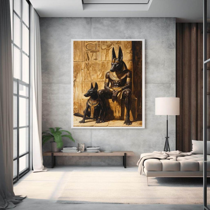 The Anubis  and Horous 