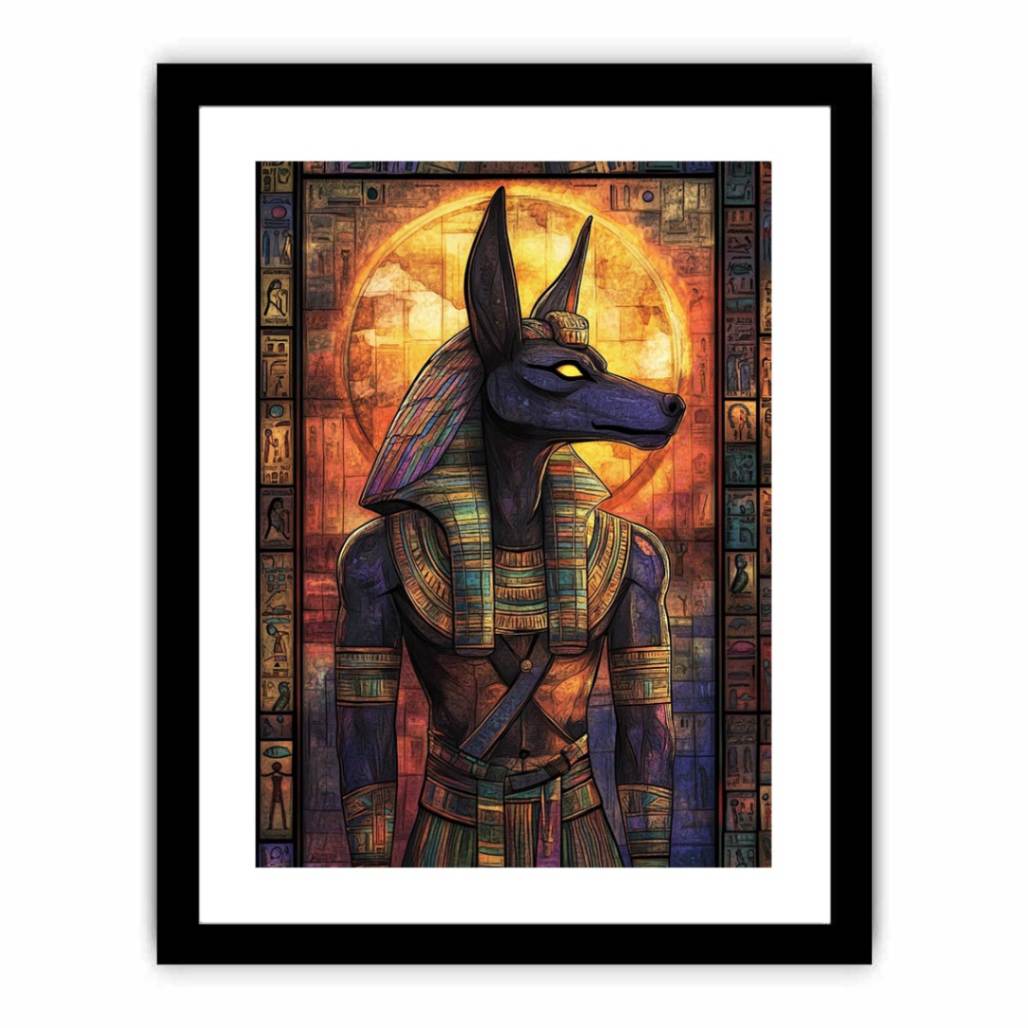 Egyptian Anubis  Art Print