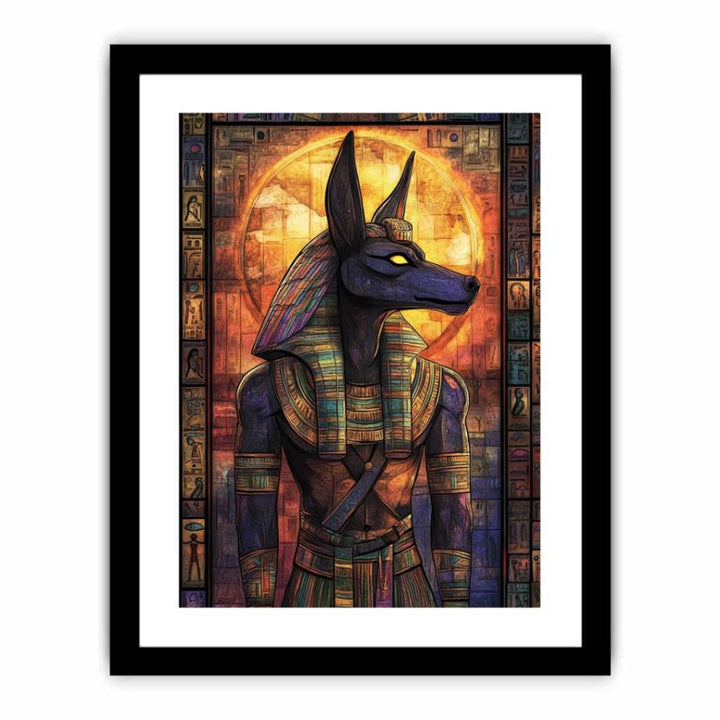 Egyptian Anubis  Art Print