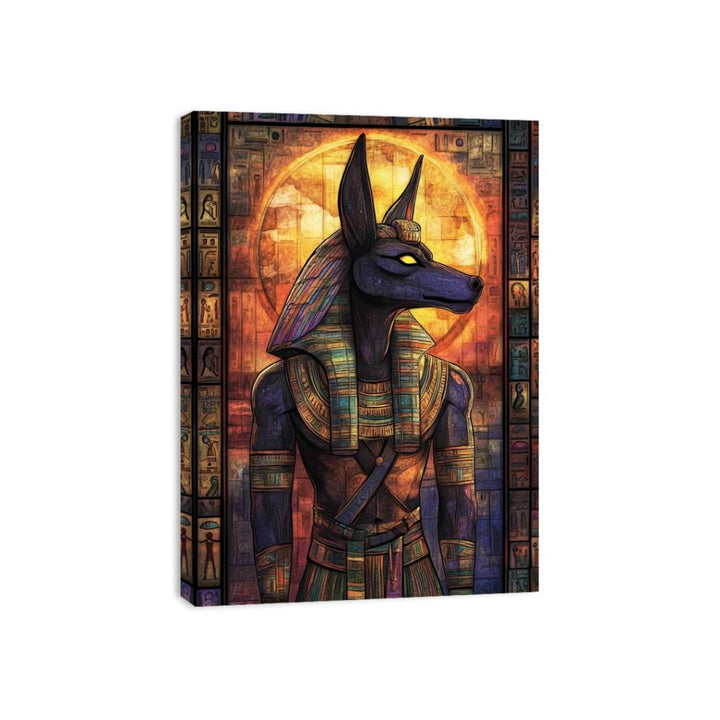 Egyptian Anubis Canvas Print