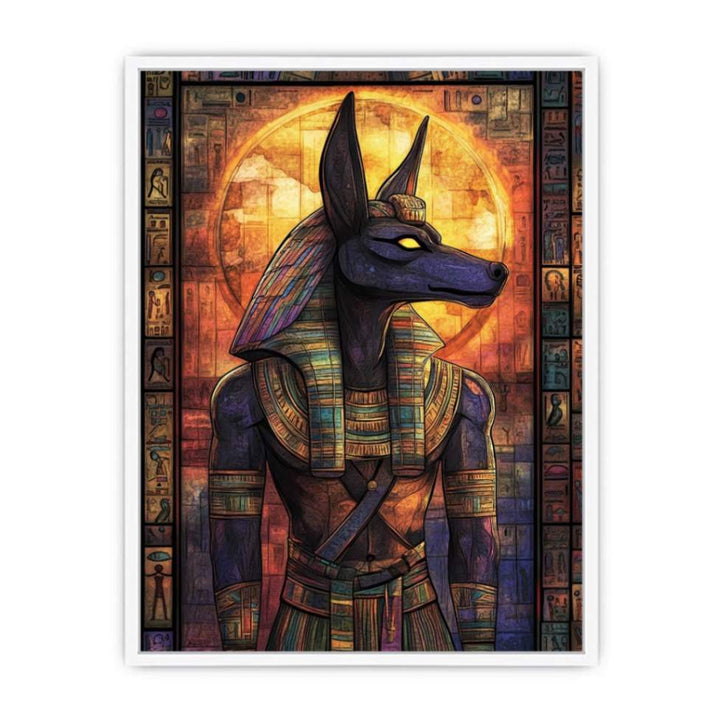 Egyptian Anubis Framed Print