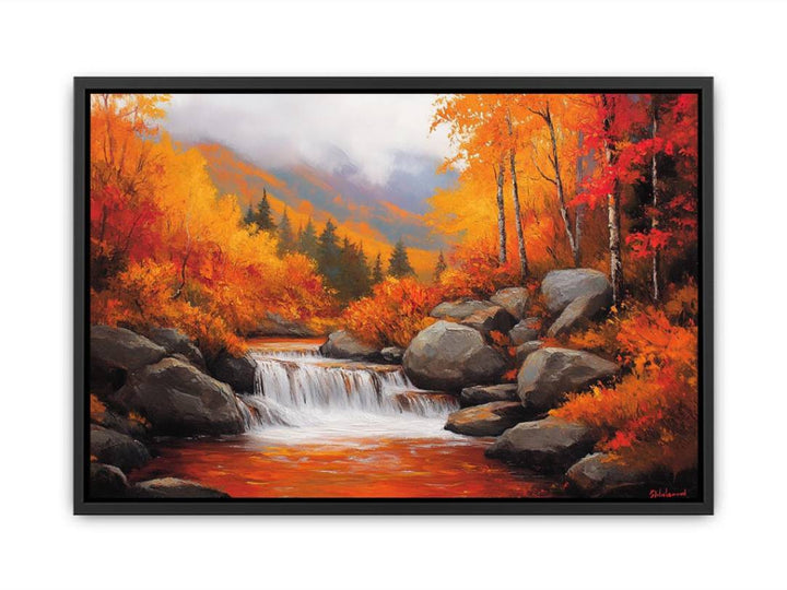 red fall  Painting