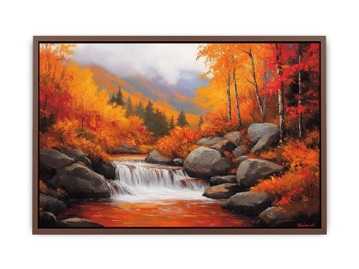 red fall  Poster