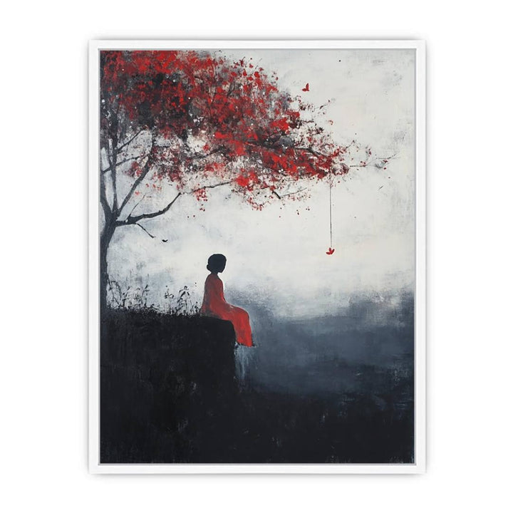 solitary Framed Print