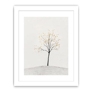 solitary pine Streched canvas