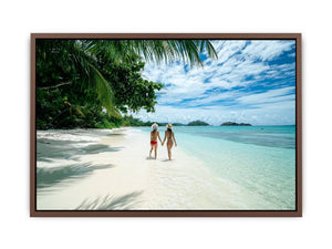 beach walk  Poster