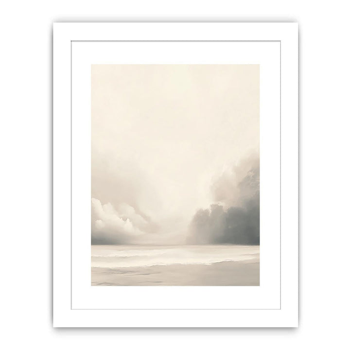 Serene beach 3 Streched canvas