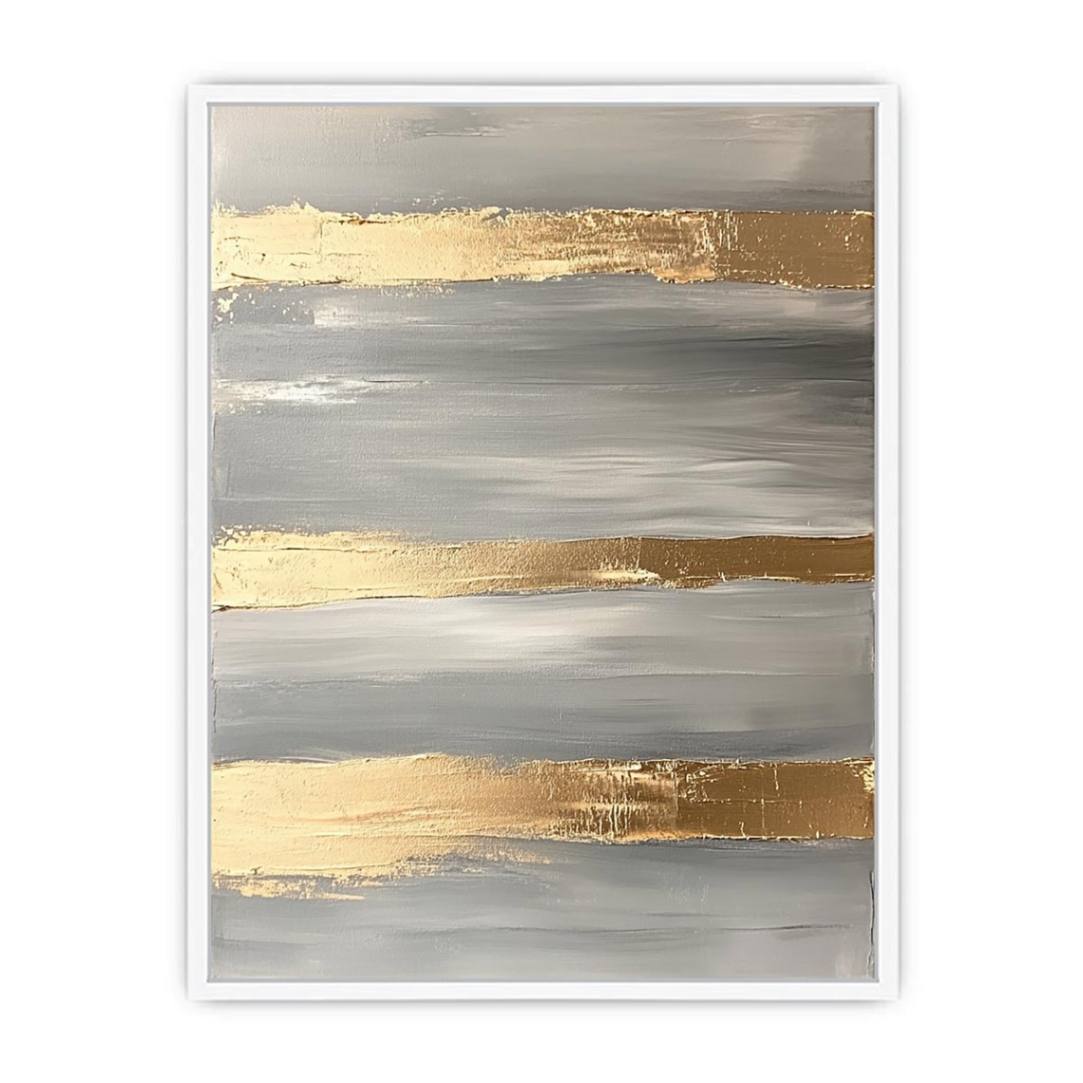 Gold foil 11 Framed Print