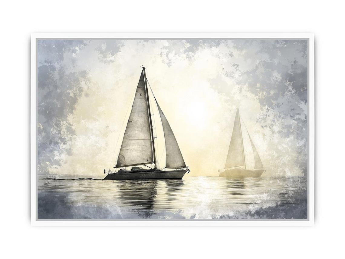 Sailing 11 Framed Print