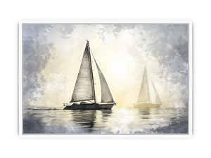 Sailing 11 Framed Print