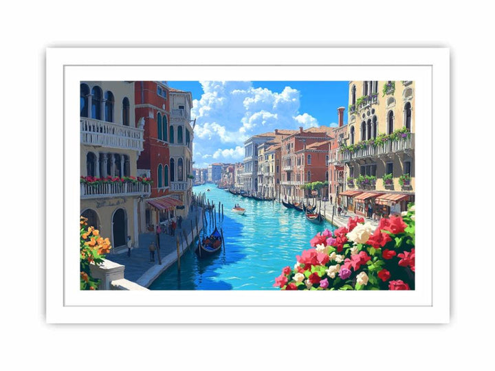 Grand canal 22 Streched canvas