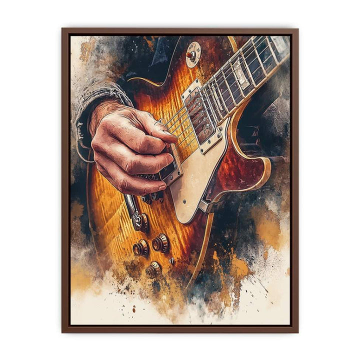 Guitar Playing  Poster