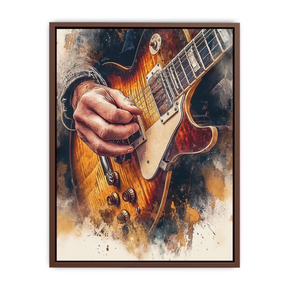 Guitar Playing  Poster