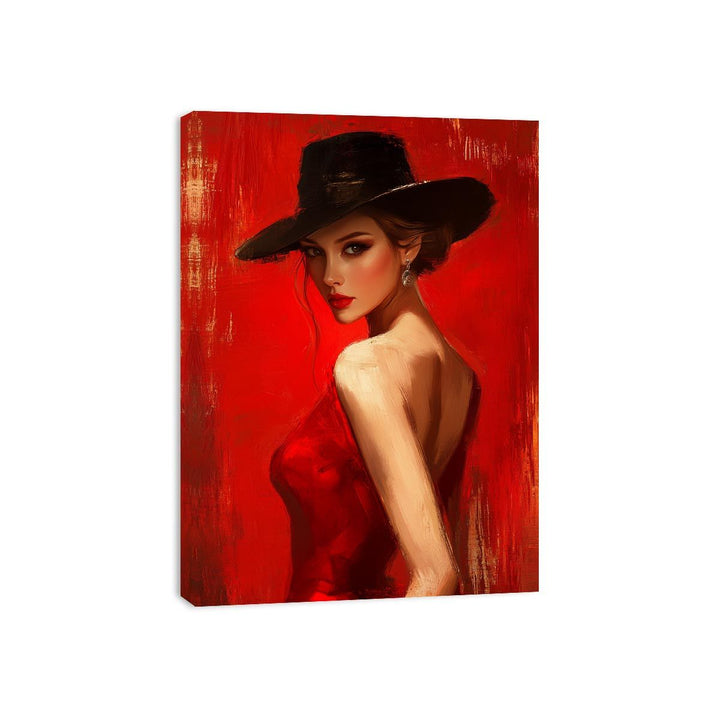 Look at me Canvas Print