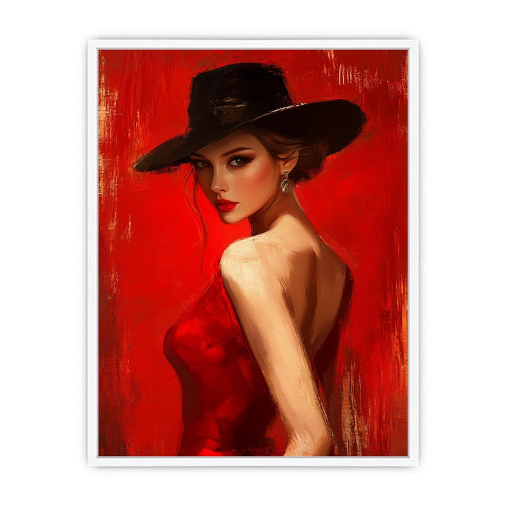 Look at me Framed Print