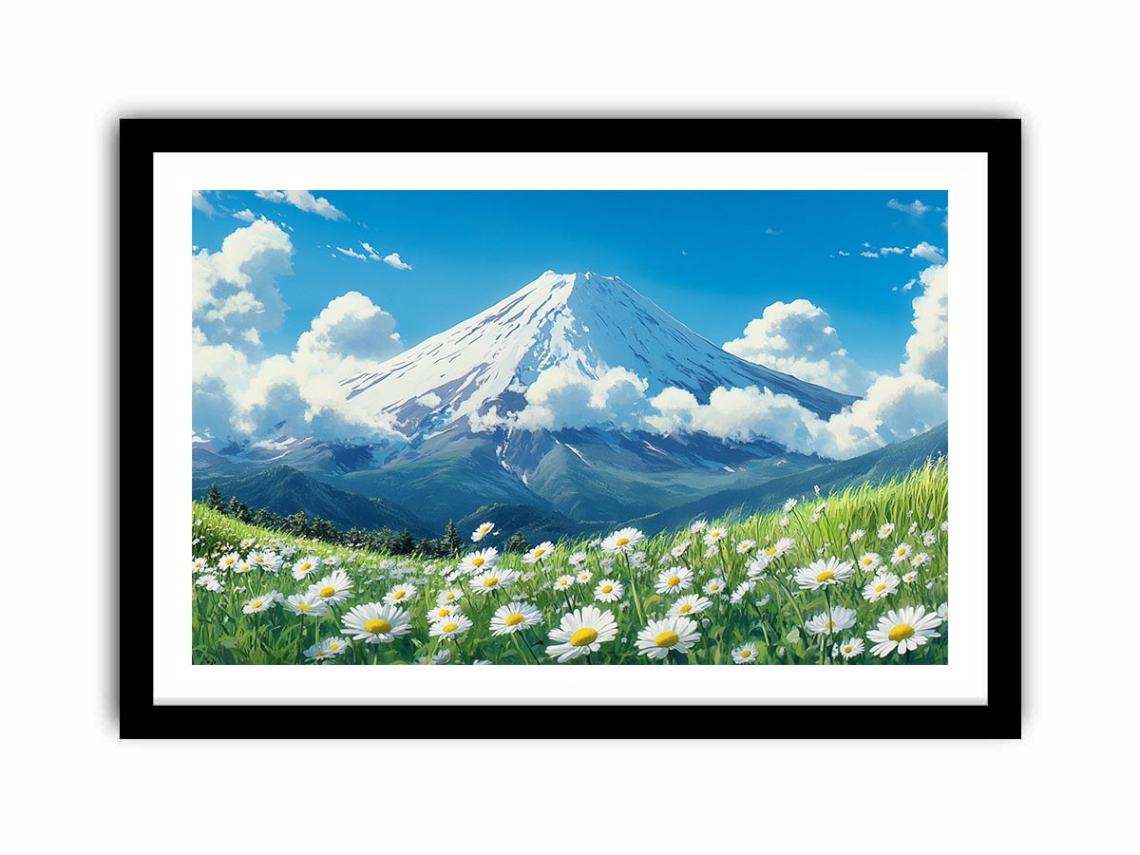 Daisy Valley  Art Print