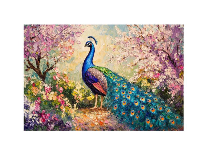 Magestic peacock