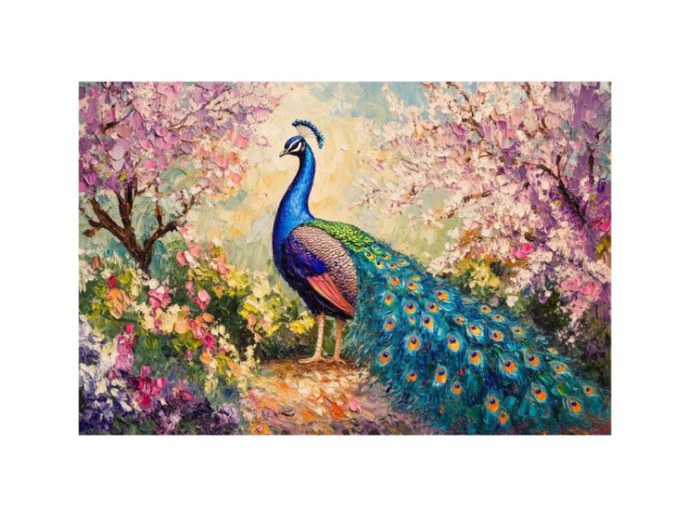 Magestic peacock