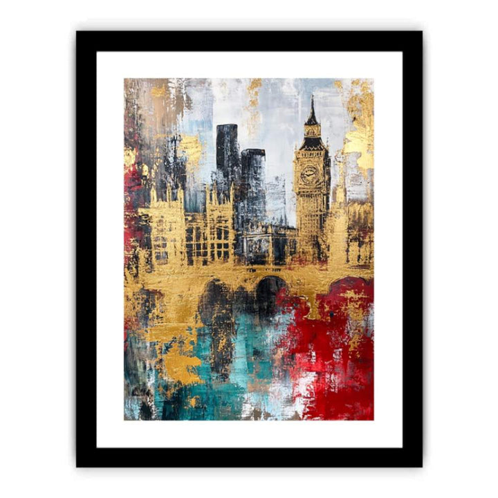 London cityscape  Art Print
