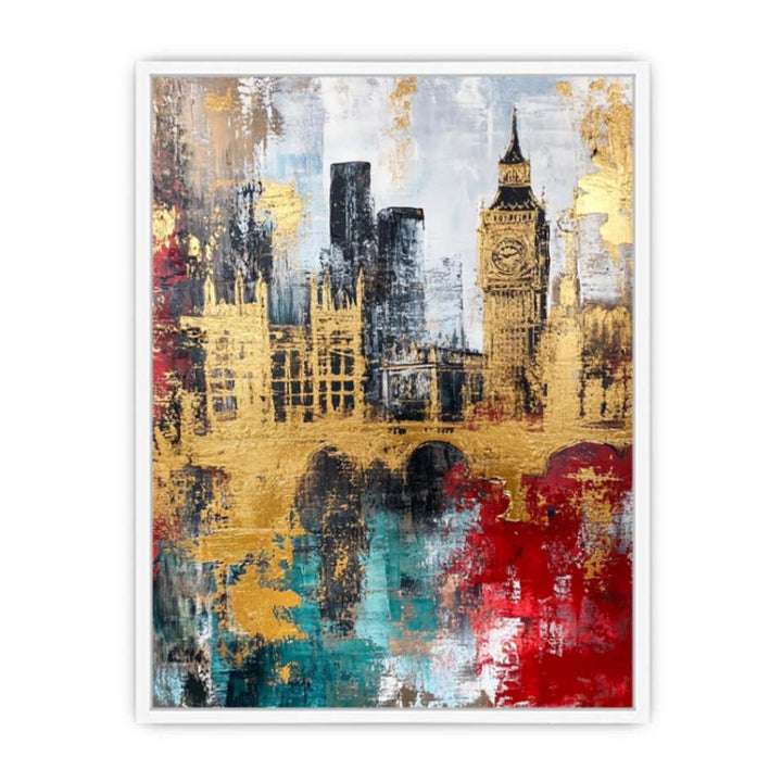 London cityscape Framed Print