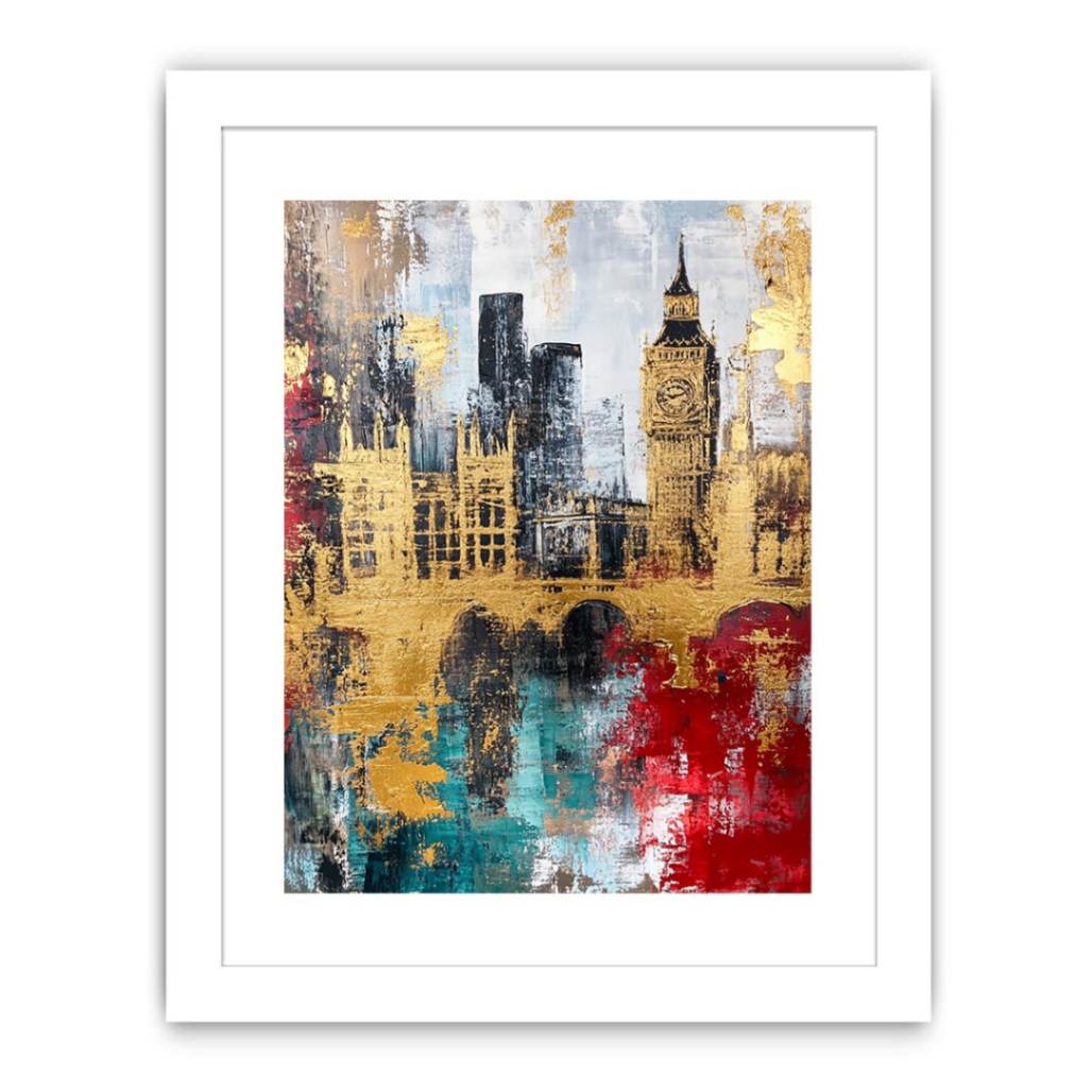 London cityscape Streched canvas