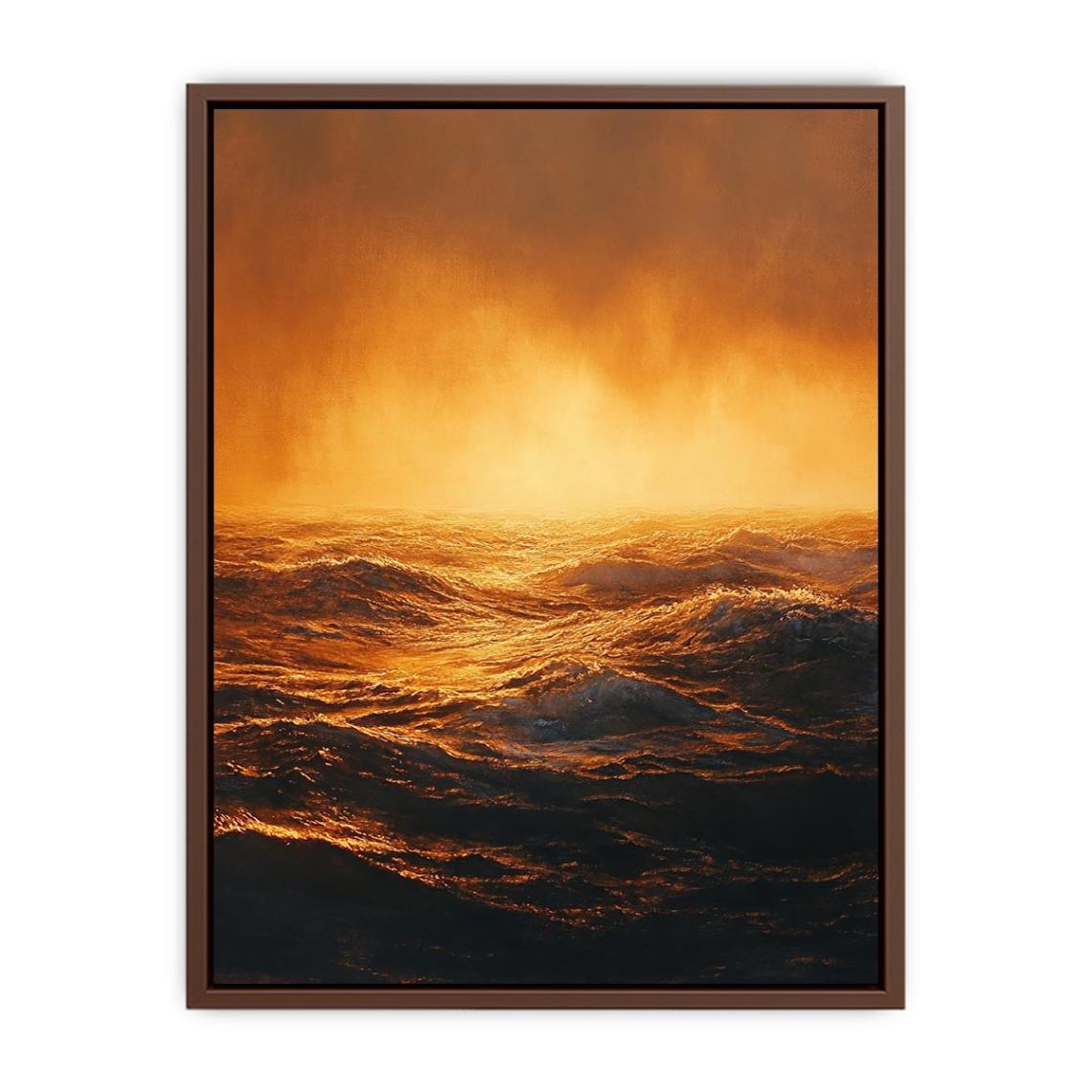Ocean sunset  Poster