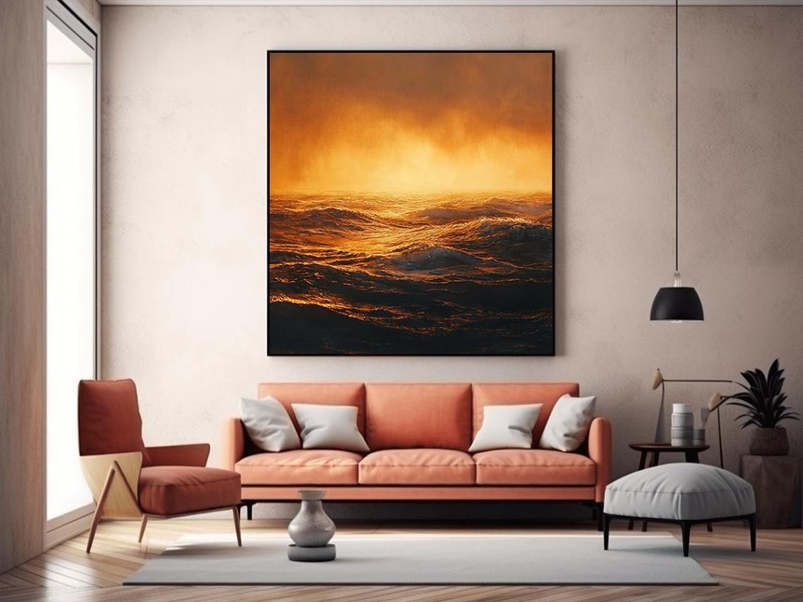 Ocean sunset 