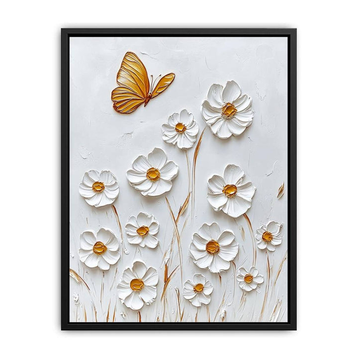 Daisy Texture  Painting