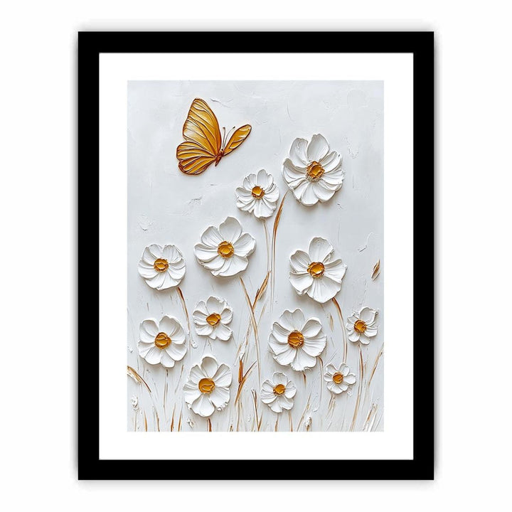 Daisy Texture  Art Print