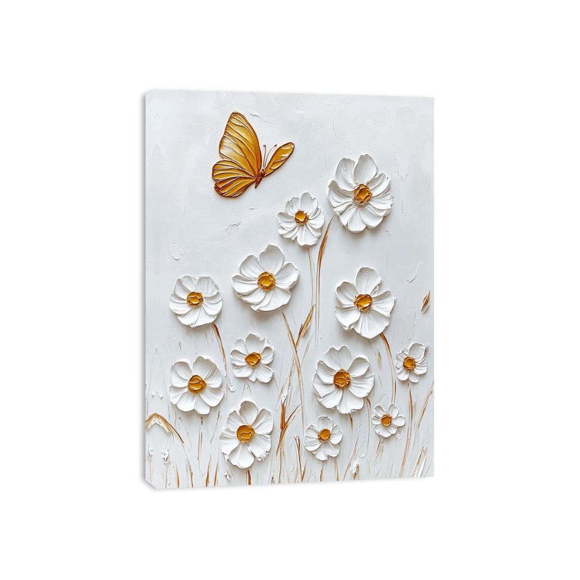 Daisy Texture Canvas Print