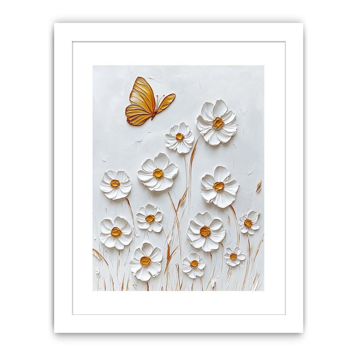 Daisy Texture Streched canvas