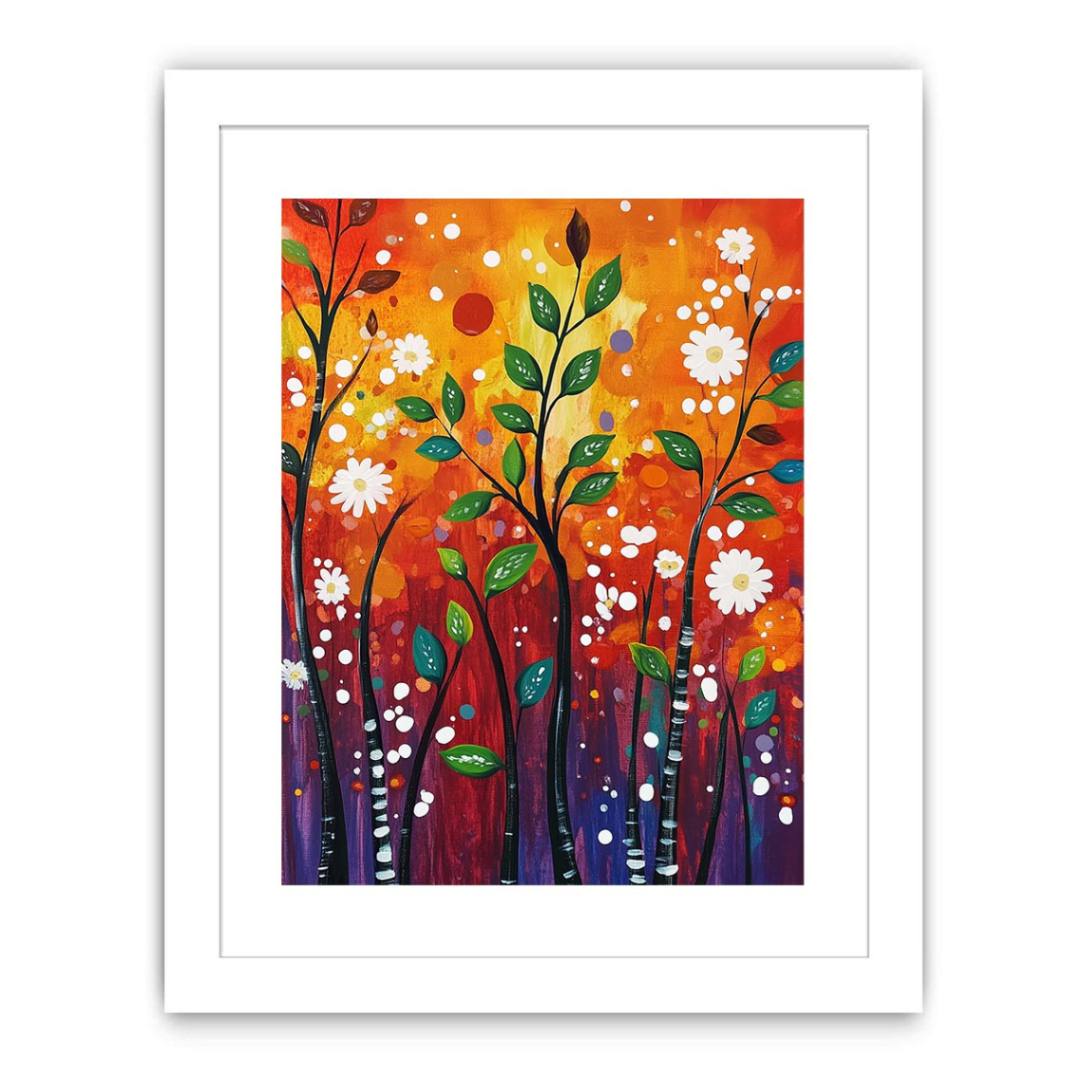 Wild flowers Streched canvas