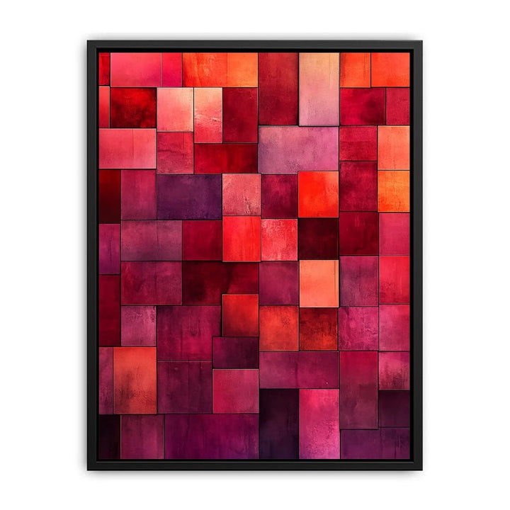 Purple Blocks  Painting
