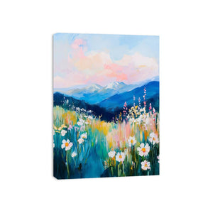 Pasterl landscape Canvas Print