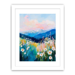 Pasterl landscape Streched canvas