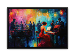elegant evening  Painting
